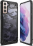Фото #1 товара Чехол для смартфона Ringke Fusion-X Samsung Galaxy S21+ Plus Camo (Моро) Черный