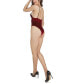 ფოტო #2 პროდუქტის Women's Sylvie Soft Velvet Bodysuit