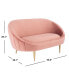 Фото #7 товара Razia 55" Channel Tufted Loveseat