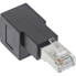 Фото #8 товара InLine patch cord adapter Cat.6A - RJ45 male / female - angled 90° downwards