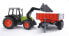 Фото #4 товара трактор Bruder Claas Nectis 267 F с погрузчиком и прицепом,02112