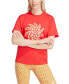 ფოტო #1 პროდუქტის Women's FARM Rio Cotton Printed Logo T-Shirt