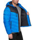 Фото #3 товара Men's Chevron Quilted Hooded Puffer Jacket, Created for Macy's