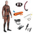 Фото #1 товара SPETTON Pack Fire Red Camo Elite Pro 3 mm spearfishing wetsuit