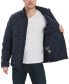 Фото #3 товара Men's Stretch Seamless Brick Quilted Full-Zip Puffer Jacket