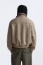 Фото #6 товара Куртка из смесовой шерсти с карманами ZARA