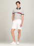 Regular Fit Embroidered Stripe Logo Polo