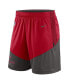 Men's Red, Pewter Tampa Bay Buccaneers Primary Lockup Performance Shorts