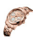 ფოტო #5 პროდუქტის Women's Alessandra Diamond (1/5 ct.t.w.) 18K Rose Gold Plated Stainless Steel Watch