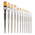 MILAN Flat Synthetic Bristle Paintbrush Series 321 No. 24