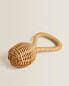 Children’s rattan rattle