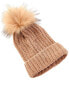La Fiorentina Chenille Knit Hat Women's