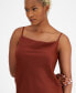 Фото #3 товара Women's Cowlneck Camisole, Created for Macy's