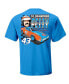 Фото #4 товара Men's Blue Richard Petty Seven-Time Champion T-shirt