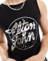 COLLUSION license Elton John vest in black