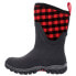 Фото #3 товара Muck Boot Arctic Sport Ii Mid Plaid Pull On Womens Black Casual Boots AS2M0PLD