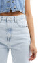 Tommy Jeans high rise tapered mom jeans in light wash