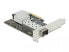 Фото #3 товара Delock PCI Express x4 Card to 1 x SFP+ slot 10 Gigabit LAN - PCIe - PCIe - SFP+ - Low-profile - PCIe 3.0 - Grey - PC