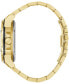 ფოტო #2 პროდუქტის Men's Automatic Marine Star Gold-Tone Stainless Steel Bracelet Watch 45mm