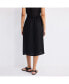 ფოტო #2 პროდუქტის Women's Overlap Midi Skirt