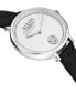 Фото #3 товара Наручные часы Tissot official Interchangeable Black Leather Watch Strap.