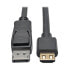 Фото #2 товара Tripp P582-006-HD-V2A DisplayPort 1.2 to HDMI Active Adapter Cable (M/M) - 4K 60 Hz - Gripping HDMI Plug - HDCP 2.2 - 6 ft. (1.8 m) - 1.8 m - DISPLAYPORT - HDMI - Male - Male - Gold