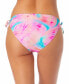 Фото #2 товара Купальник California Waves с надписями 296049 Juniors' String Bikini Bottoms Размер XS
