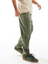 Фото #9 товара Polo Ralph Lauren Trailster garment dyed twill cargo trousers relaxed fit in dark green