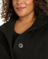 ფოტო #9 პროდუქტის Womens Plus Size Walker Coat, Created for Macys