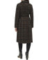 Фото #2 товара Kenneth Cole Stand Collar Military Coat Women's