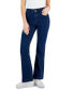 ფოტო #1 პროდუქტის Juniors' Curvy High-Rise Flare-Leg Jeans