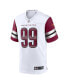 Фото #3 товара Men's Chase Young White Washington Commanders Game Jersey