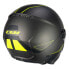 Фото #4 товара Шлем открытый CGM 167G Flo Way Велюр антрацит / Флюо желтый