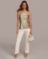 ფოტო #3 პროდუქტის Women's Metallic Camisole