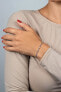 Фото #3 товара Sparkling silver bracelet with zircons BRC104W