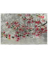 Фото #1 товара "Cherry Blossom I" Reverse Printed Tempered Glass Leaf, 32" x 48" x 0.2"