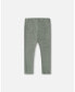 Фото #3 товара Big Girls Velvet Stretch Leggings Sage Green