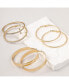 ფოტო #2 პროდუქტის Trio Cross Hoop Earring Set