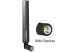 Фото #1 товара Delock 88451 - 5 dBi - 0.824 - 0.960 / 1.710 - 2.170 / 2.570 - 2.620 GHz - 50 ? - Omni-directional antenna - RP-SMA - Vertical polarization