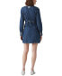 Фото #2 товара Women's Monroe Cotton Denim A-Line Button-Front Dress