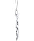 ფოტო #4 პროდუქტის Diamond Twist Pendant Necklace (5/8 ct. t.w.) in 14k White Gold