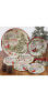 Фото #4 товара Evergreen Christmas 4 Piece Soup Bowl