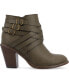 ფოტო #2 პროდუქტის Women's Wide Strap Boots