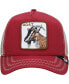 ფოტო #4 პროდუქტის Men's Red, Natural Goat Beard Trucker Adjustable Hat