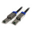 StarTech.com 2m External Mini SAS Cable - Serial Attached SCSI SFF-8088 to SFF-8088 - 2 m - SFF-8088 - SFF-8088 - Male/Male - Black - 232 g