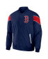 Men's Darius Rucker Collection by Navy Boston Red Sox Baseball Raglan Full-Snap Jacket