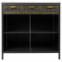 Sideboard Alexandra House Living Grey Iron Fir wood 40 x 79 x 80 cm