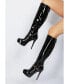 Фото #3 товара Daphne stiletto heeled mid calf boots