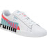 Фото #2 товара Puma Clyde Logo Lace Up Womens Size 6 B Sneakers Casual Shoes 371811-02