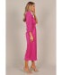 ფოტო #11 პროდუქტის Women's Pontee One Shoulder Pleated Midi Dress